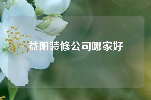 益阳装修公司哪家好